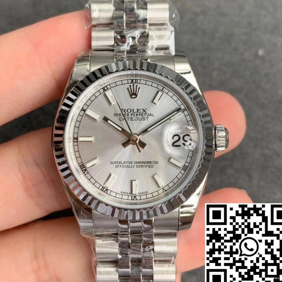 Factory Dial 31MM M278274-0012 Silver Rolex Datejust GS 0301